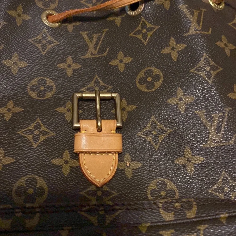 Louis Vuitton Montsouris Vintage GM Monogram Canvas Backpack - Picture 7 of 16